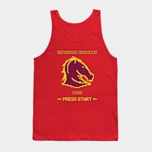 Brisbane - - Pixel Art - RETRO BRONCOS Tank Top